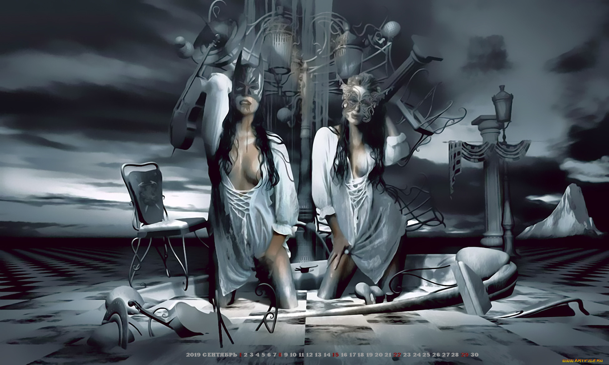 , 3-, 2019, calendar, , , , 
